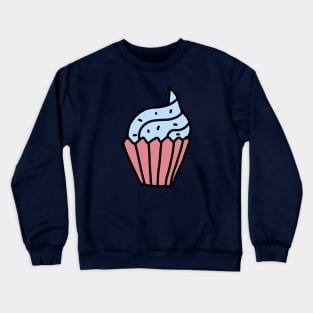 pink cupcake Crewneck Sweatshirt